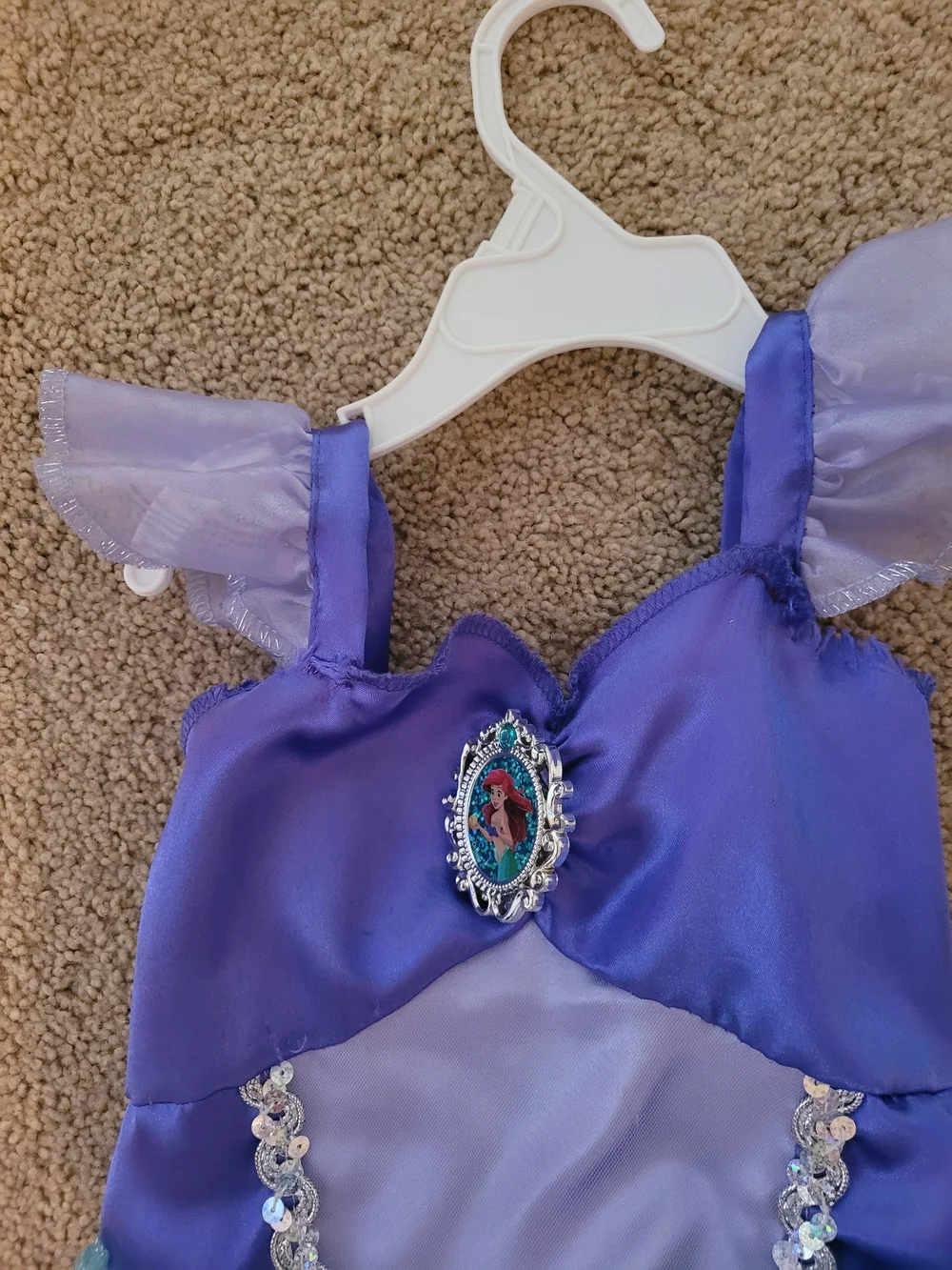 Disney Little Mermaid Costume Size 4-6X